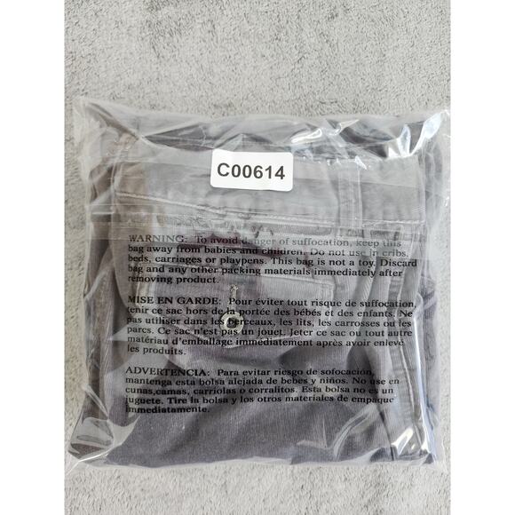 Charter Club Allison Fit Full Length Corduroy Pants Size 8P Gray Straight Leg - Picture 12 of 12